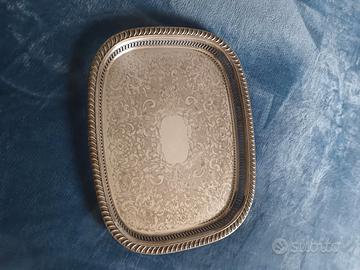 Vassoio Silver Plated