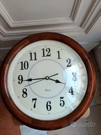 orologio da parete fluorescente vintage