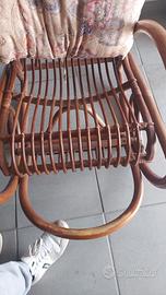 Sedia Vintage a dondolo