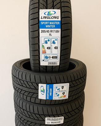 Gomme Invernali Linglong 205/45 R17 88V XL – Nuove