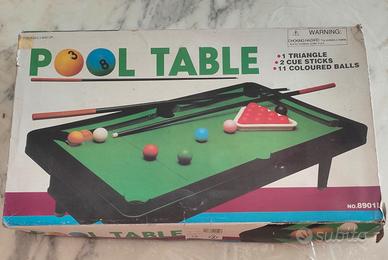Tavolo da biliardo giocattolo