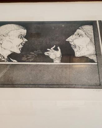 KARL PLATTNER " CONVERSAZIONE A DUE "
