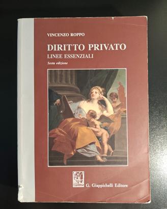 Roppo — Diritto privato, Linee essenziali 