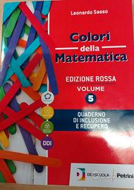 COLORI DELLA MATEMATICA EDIZIONE ROSSA VOLUME 5