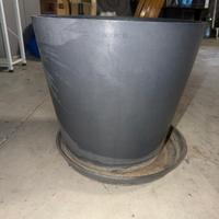 Vaso ecoplast 35x40 grigio