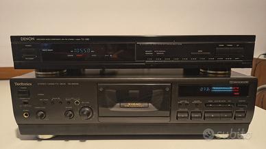 PIASTRA TECHNICS RS-BX646 + TUNER DENON TU-280