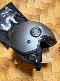 Casco moto grigio jet XL SKA-P