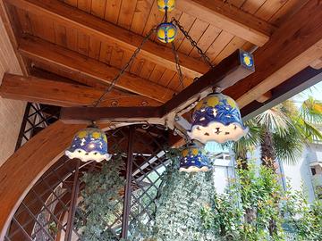 lampadario fatto a mano