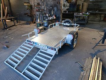 carrello rimorchio porta moto quad, tutto