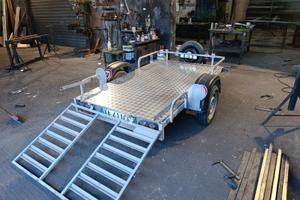 carrello rimorchio porta moto quad, tutto
