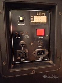 cassa attiva storica Lem  lx150 
