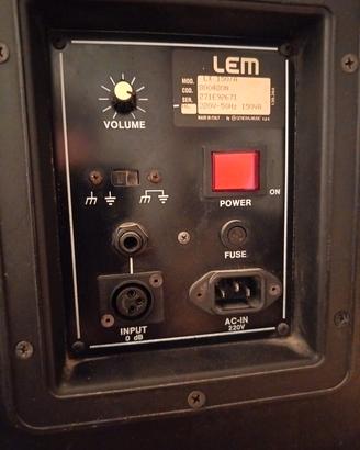 cassa attiva storica Lem  lx150 