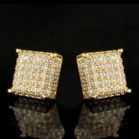 Orecchini stile Oro con Strass Brillanti