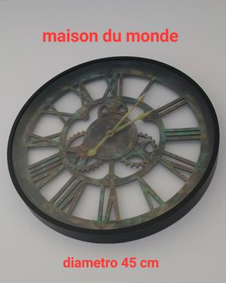 orologio industrial Maison du Monde 