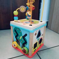 cubo multiattivitá in legno