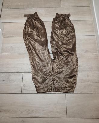 pantalone baloon  di raso stradivarisu