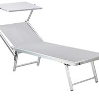 lettino mare alluminio 