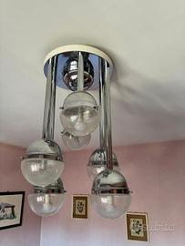 lampadario vintage anni '70