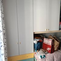 armadi di cameretta senza il letto bianco