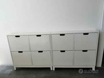 scaripiera STALL IKEA bianca
