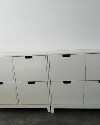 scaripiera STALL IKEA bianca