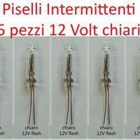Ricambi Piselli Pisellini Natale 3.5V Intermit 5pz
