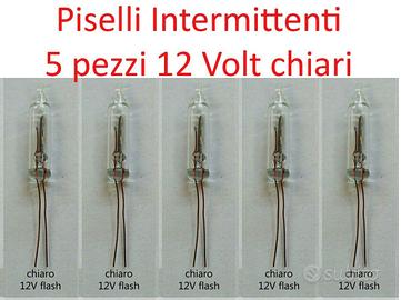 Ricambi Piselli Pisellini Natale 3.5V Intermit 5pz