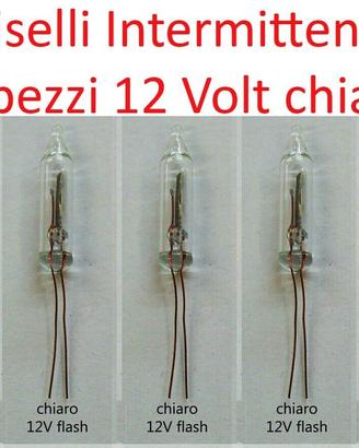 Ricambi Piselli Pisellini Natale 3.5V Intermit 5pz