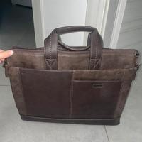 valigetta borsa  porta pc portatile in pelle