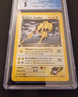 Rocket's Zapdos Set Gym Challenge prima edizione 