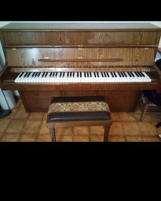 Pianoforte Verticale HÜBSCHEN + Panca.