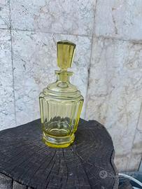 Caraffa in cristallo in stile Art Déco