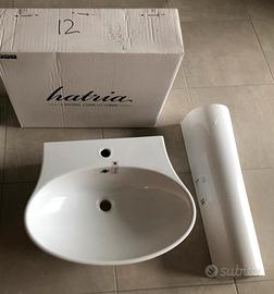 Lavabo bagno Hatria con colonna