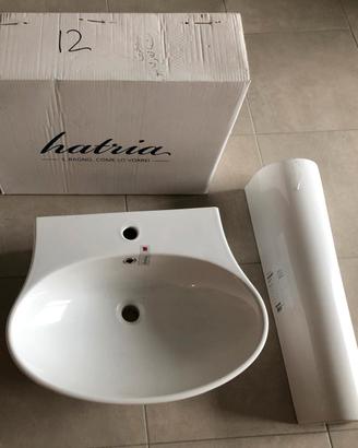 Lavabo bagno Hatria con colonna