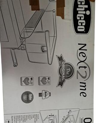 next2me chicco culla campeggio sotto letto 