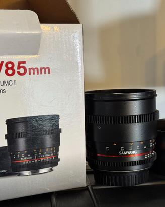Samyang 85mm T/1.5 ED AS UMC Canon ef