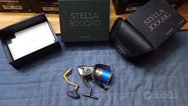 mulinello Shimano Stella 3000HG mai usato!!!