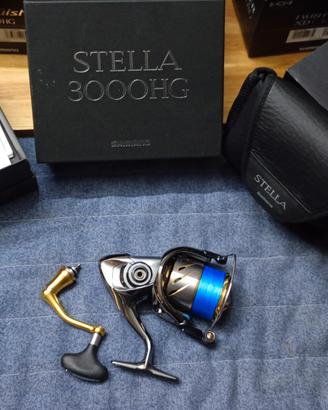 mulinello Shimano Stella 3000HG COME NUOVO!!