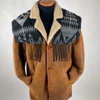 Giacca montone vintage McNeal mod. Gitano Western