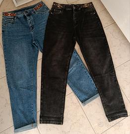 2 jeans donna tg 46 