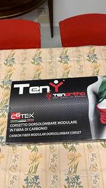 Corsetto dorso lombare in carbonio tg.S