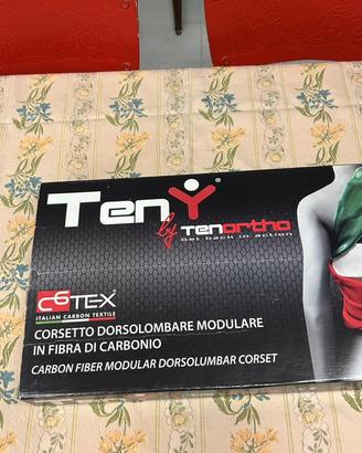 Corsetto dorso lombare in carbonio tg.S