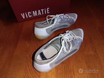 sneakers Vic Matiè originale pelle tessuto 37 