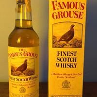 Whisky The famous grouse Scotch whisky