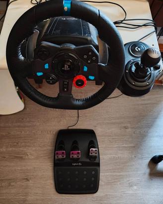 Logitech G29 PS3-PC/PS4 + The Crew2 + Gran Turismo