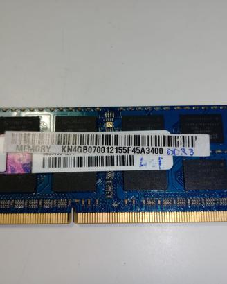 RAM Kingston 4GB DDR3