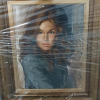 Lotto quadri olio su tela con certificato garanzia