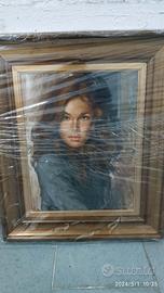 Lotto quadri olio su tela con certificato garanzia