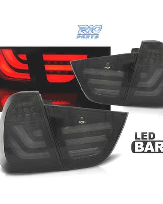 FANALI BMW E91 TOURING LCI 08-12 LIGHT BAR SCURO