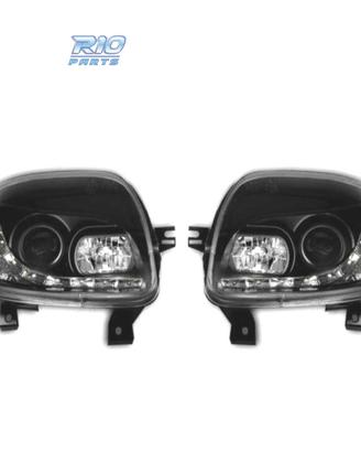 FARI PER RENAULT CLIO 98-01 LUCE DIURNA A LED FOND